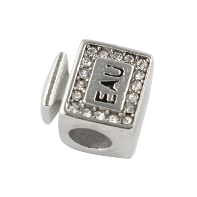 Surgical steel perfume bead