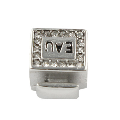 Surgical steel perfume bead