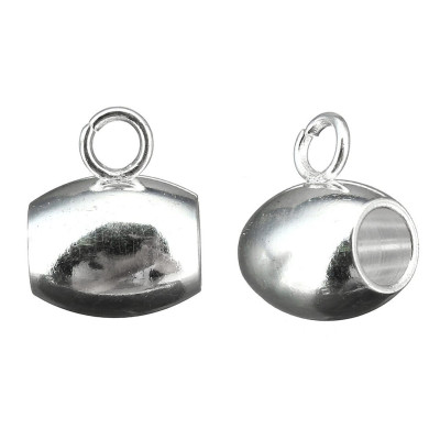 Korálek s očkem 6 x 5mm bez galvanizace z chirurgické oceli