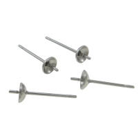 Puseta s miskou a dříkem 4mm z chirurgické oceli