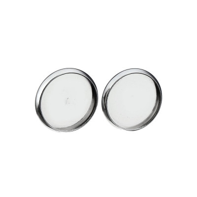 Surgical steel 12mm round bed