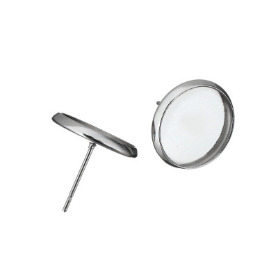 Surgical steel 12mm round bed