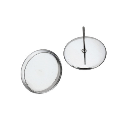 Surgical steel 12mm round bed