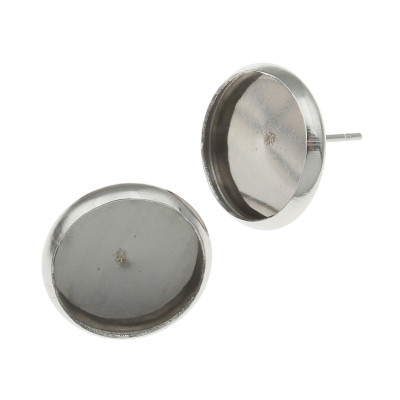 Surgical steel 12mm round bed