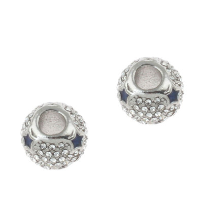 E-star bead and Crystal surgical steel chatons