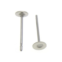 Suction cup with flat 4mm