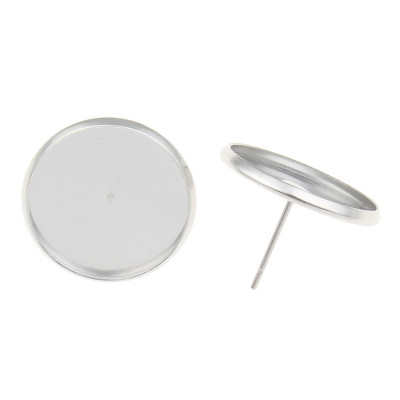 Smooth 16mm round bed made of stainless steel