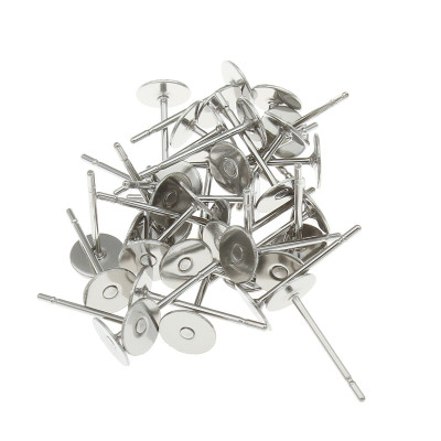 Socket with flat 8mm, surgical steel