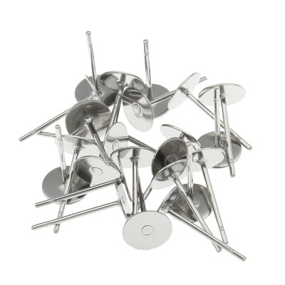 Socket with flat 8mm, surgical steel