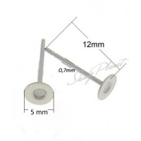 Pusette with flat 5mm