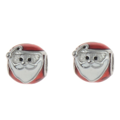 Santa Claus bead of surgical steel