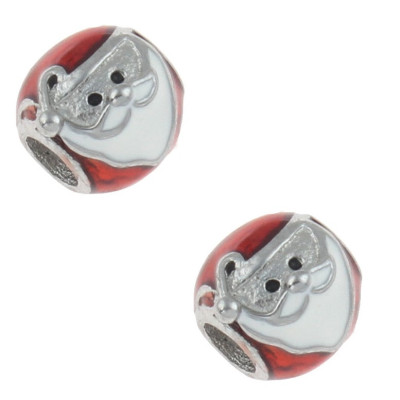 Santa Claus bead of surgical steel