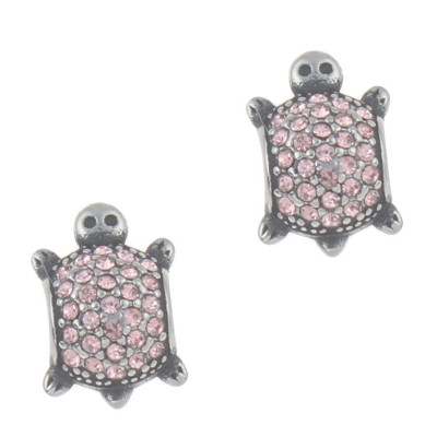 Bead turtle in three color combinations surgical steel