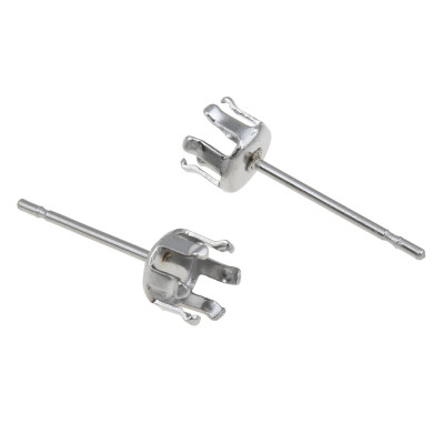 Surgical steel six-arm ears, size 4,5mm