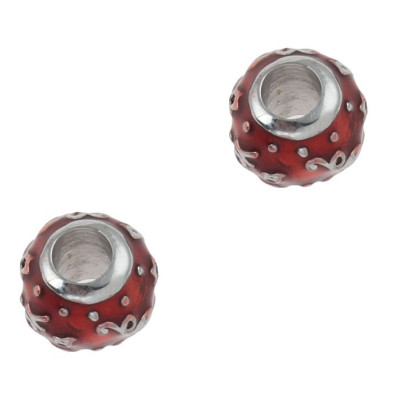 New life surgical steel bead with big thread