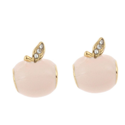 Korálek jablko menší zlatá galvanizace chirurgická ocel