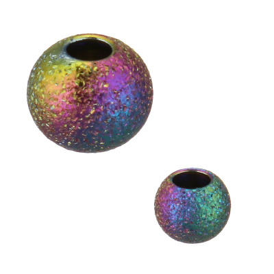 Diamond ball of 4mm color stainless steel