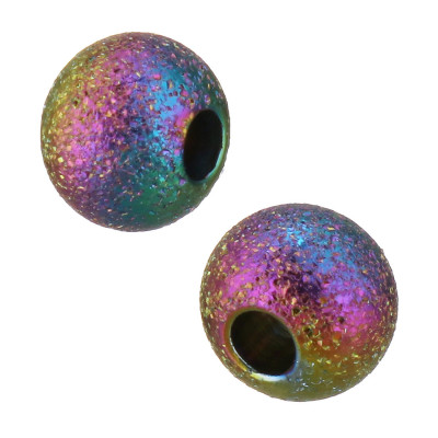Diamond ball of 4mm color stainless steel