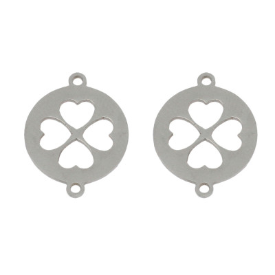 Sintered stainless steel cloverleaf connector