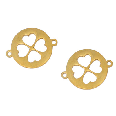 Sintered stainless steel cloverleaf connector