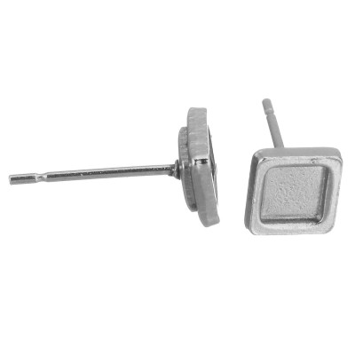 SUSPENSION square INNER PART 4mm surgical steel