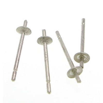 Puseta s dříkem a miskou 3mm AG 925/1000