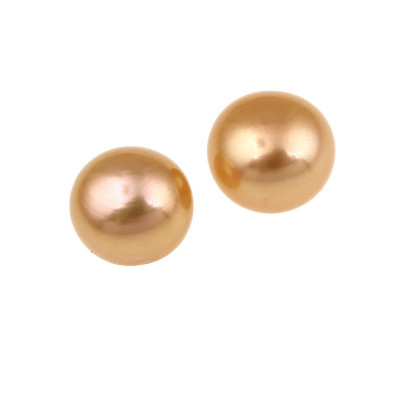 Sweetwater pearl Orange Deep 7-7,5mm half drilled