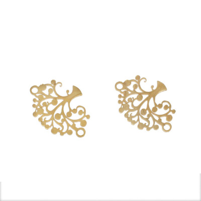 Connector tree of life in two color variants surgical steel