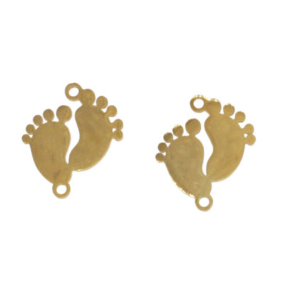 Konektor chodidla z chirurgické oceli ve dvou barevných variantách