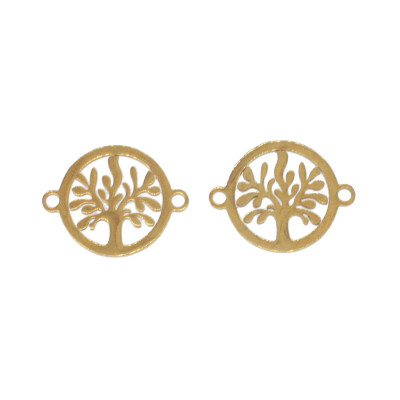 Connector Tree of Life Surgical Steel Two Color Variations