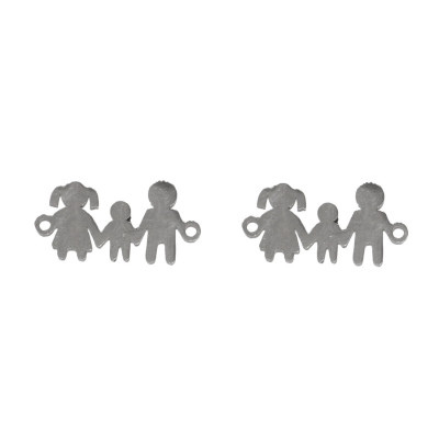 Connector family one child surgical steel two color variants