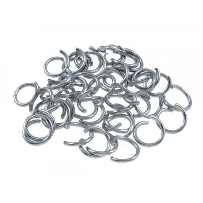 Open ring 5 x 0,8mm stainless steel 304