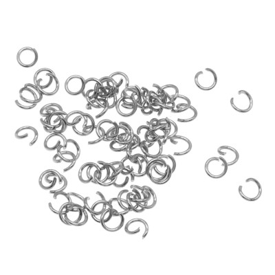 Open ring 5 x 0,8mm stainless steel 304