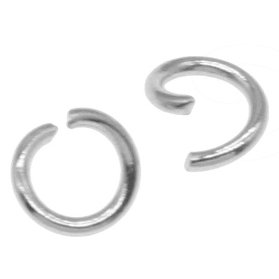 Open ring 5 x 0,8mm stainless steel 304