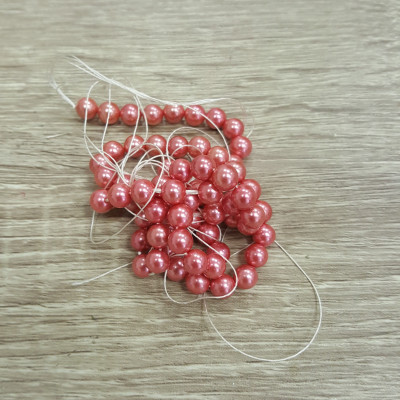 Pearl beads strung size 6mm choice of many colors
