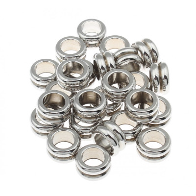 Surgical steel 6 x 11mm extension ring