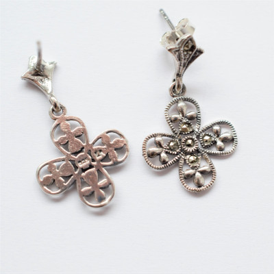 Marcasite motýlek Ag 925/1000