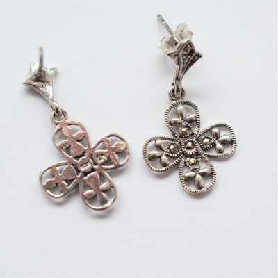 Marcasite motýlek Ag 925/1000