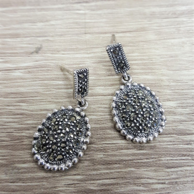 Marcasite AG 925/1000 earrings