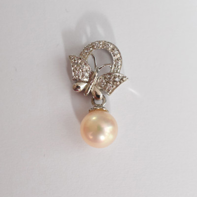 Pearl pendant AG 925/1000
