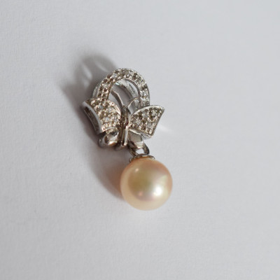 Pearl pendant AG 925/1000