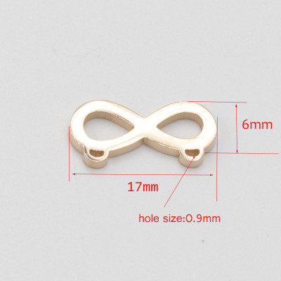 Infinity surgical steel connector three color variants