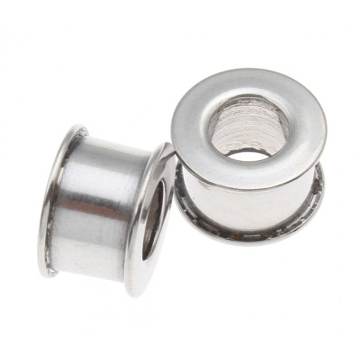 Large bead case made of surgical steel