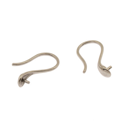 Stainless Steel Hook Earwire DIY original color