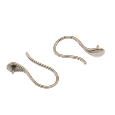 Stainless Steel Hook Earwire DIY original color