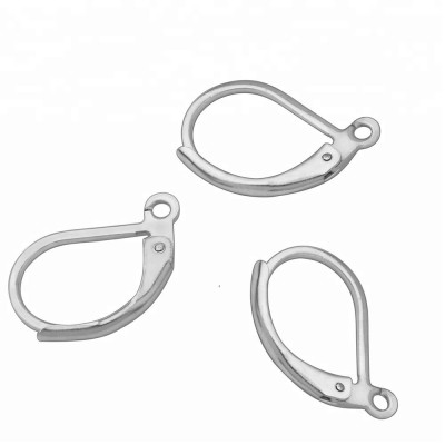 304 Stainless Steel Lever Back Earring Wires