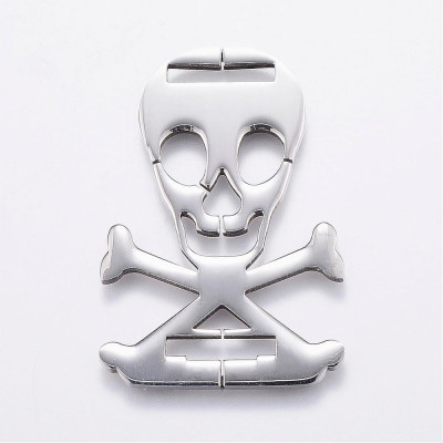 Surgical steel skull connector