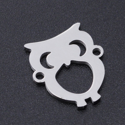 Surgical steel owl connector