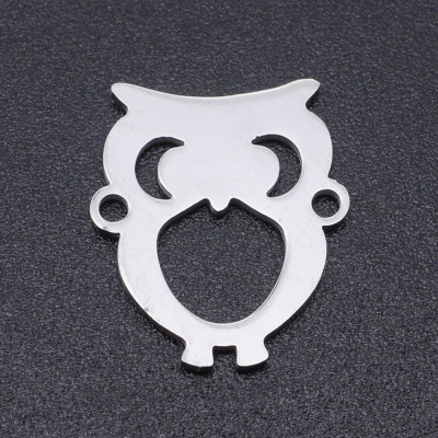 Surgical steel owl connector