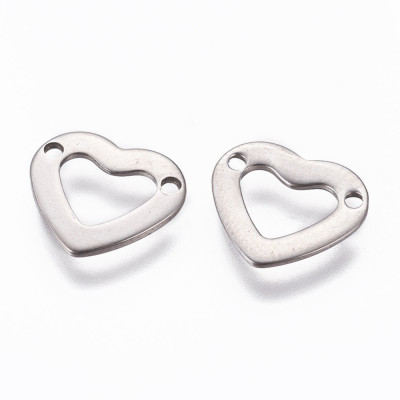 Surgical steel heart connector